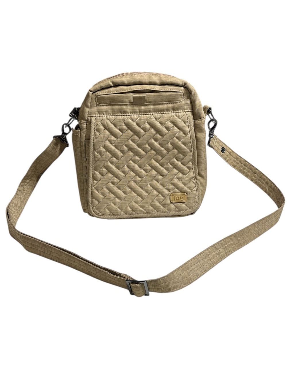 Lug Flapper Crossbody Purse
